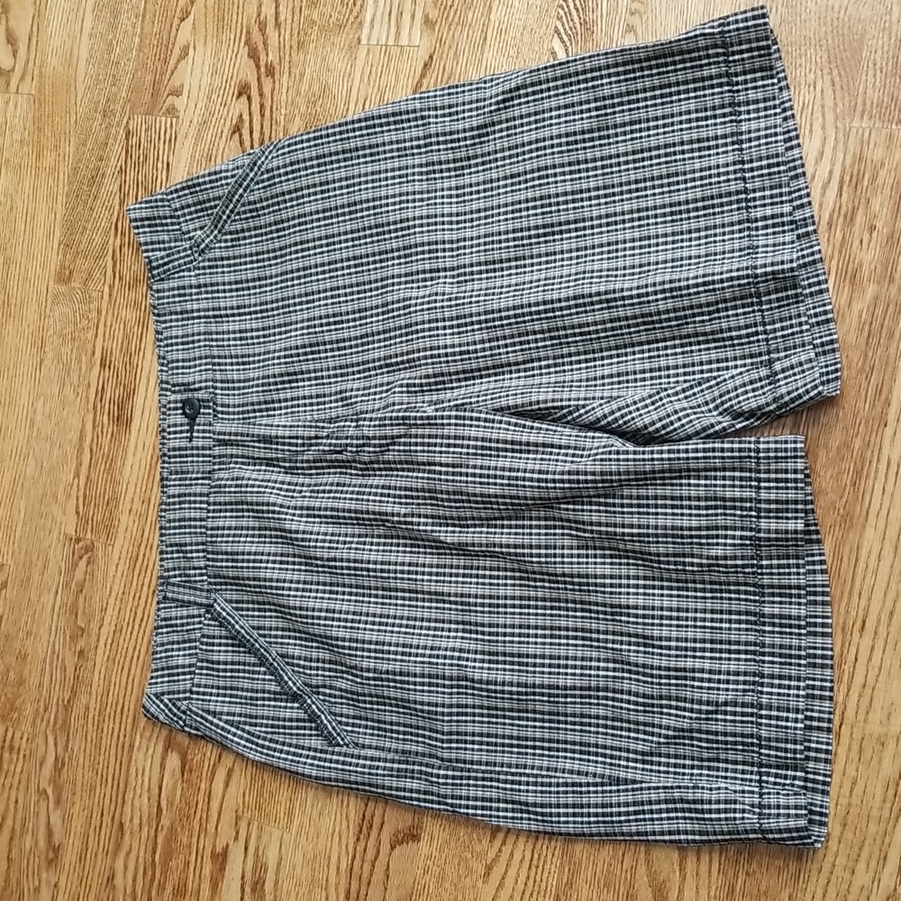 (14) Woolrich Women's 100% Cotton Plaid Petterned Shorts Casual Summer